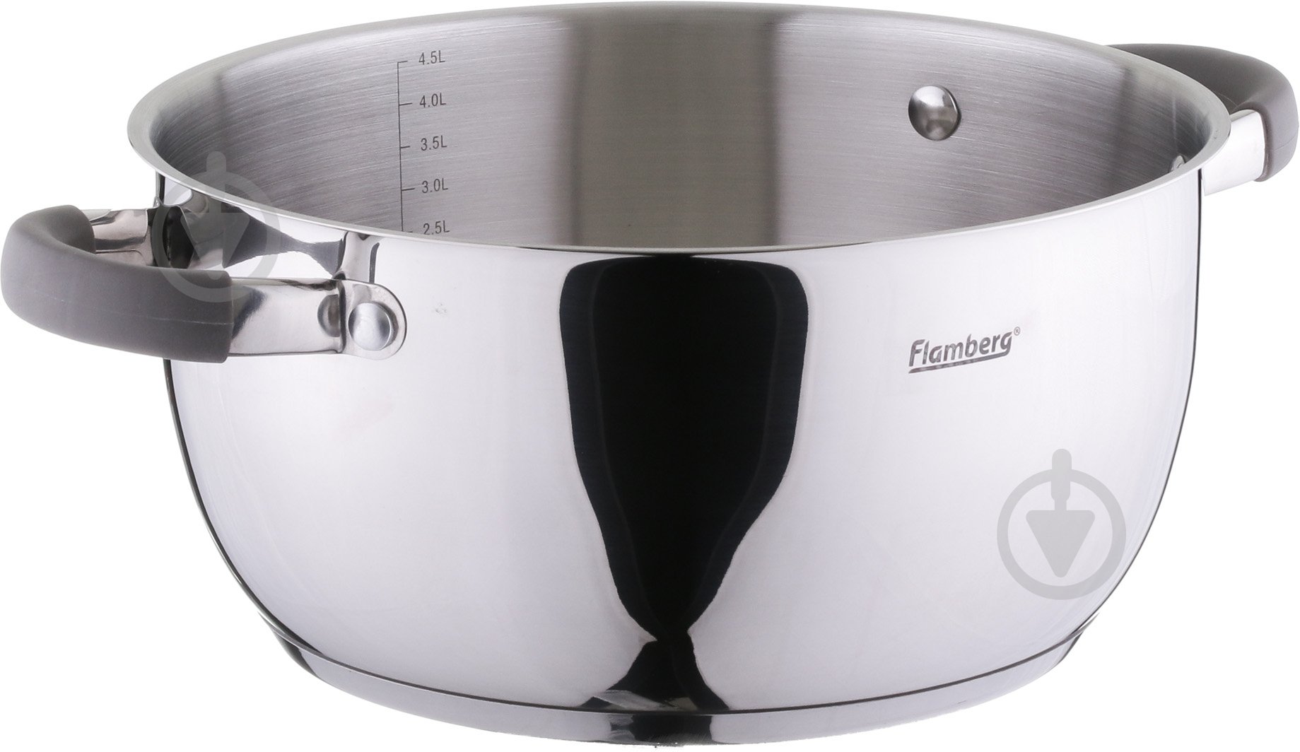 Каструля з кришкою Flamberg Shine 5 л - фото 5