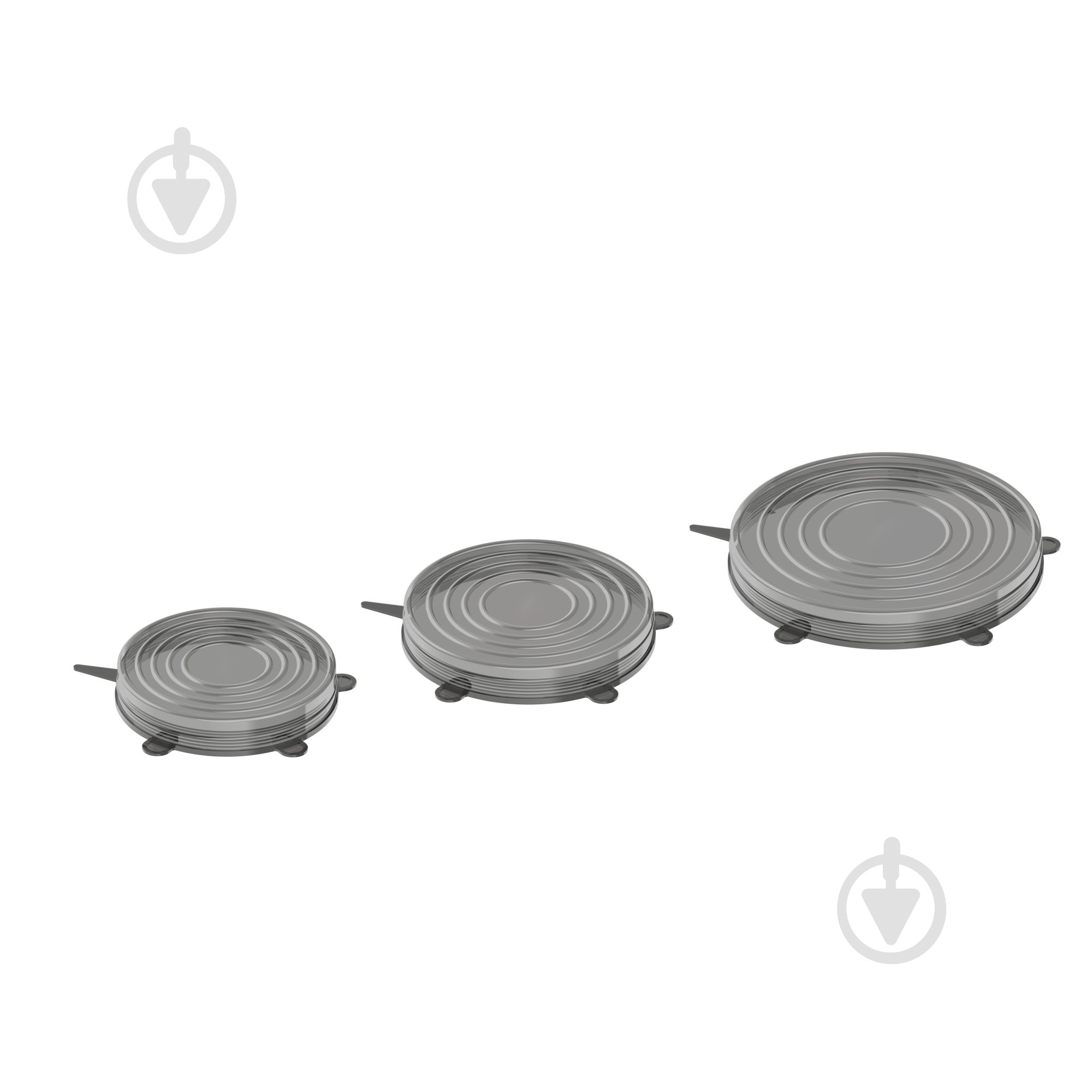 Набір кришок Krauff багаторазових силіконових Smart Fit 3 шт. 29-298-044 - фото 3 Набір кришок Krauff багаторазових силіконових Smart Fit 3 шт. 29-298-044 - фото 3