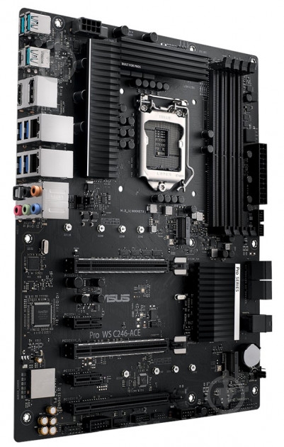Материнська плата Asus PRO WS C246-ACE (Socket 1151, Intel C246, ATX) - фото 2