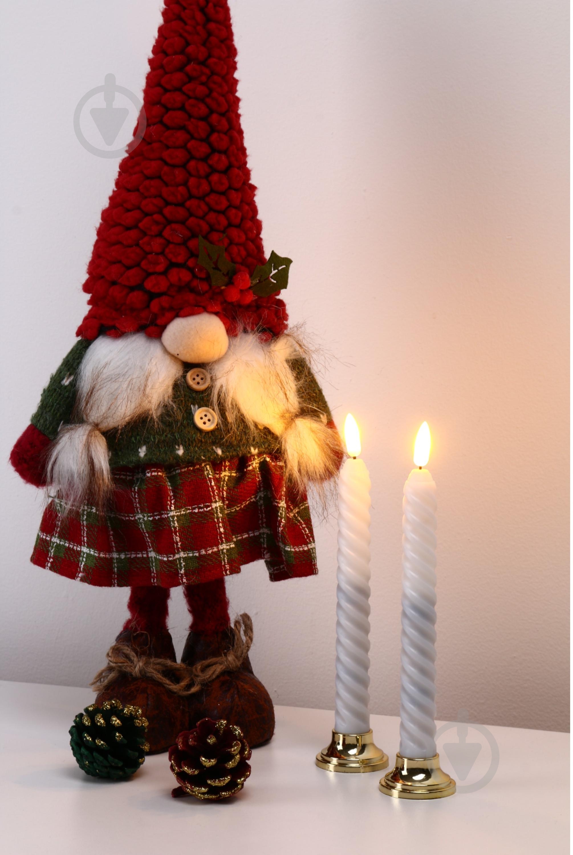 Свеча LED столовая 2шт. белая - фото 5 Свеча LED столовая 2шт. белая - фото 5