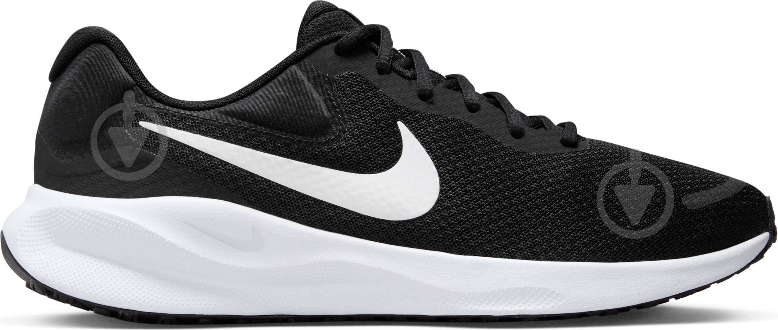 Кросівки чоловічі Nike REVOLUTION 7 FB2207-001 р.43 чорні - фото 1