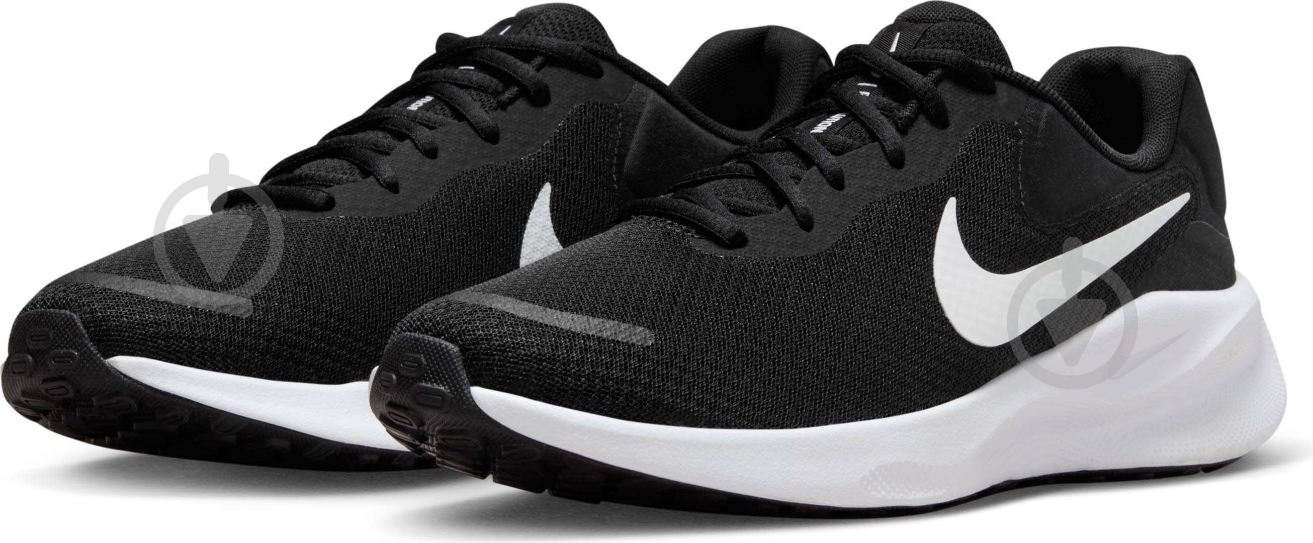 Кросівки чоловічі Nike REVOLUTION 7 FB2207-001 р.43 чорні - фото 5