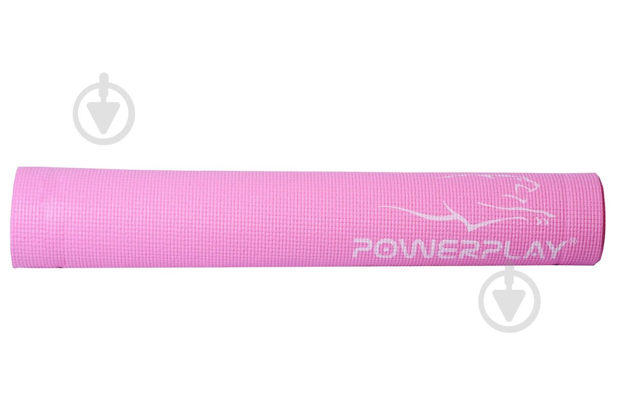 Коврик гимнастический PowerPlay 1830х610х4 мм PP_4010 розовый - фото 4