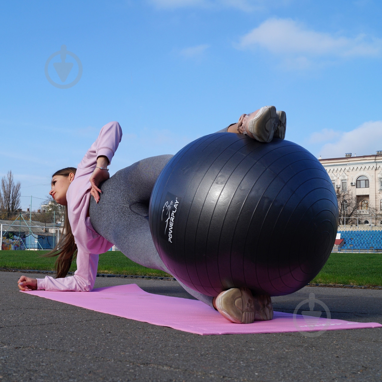 Коврик гимнастический PowerPlay 1830х610х4 мм PP_4010 розовый - фото 7