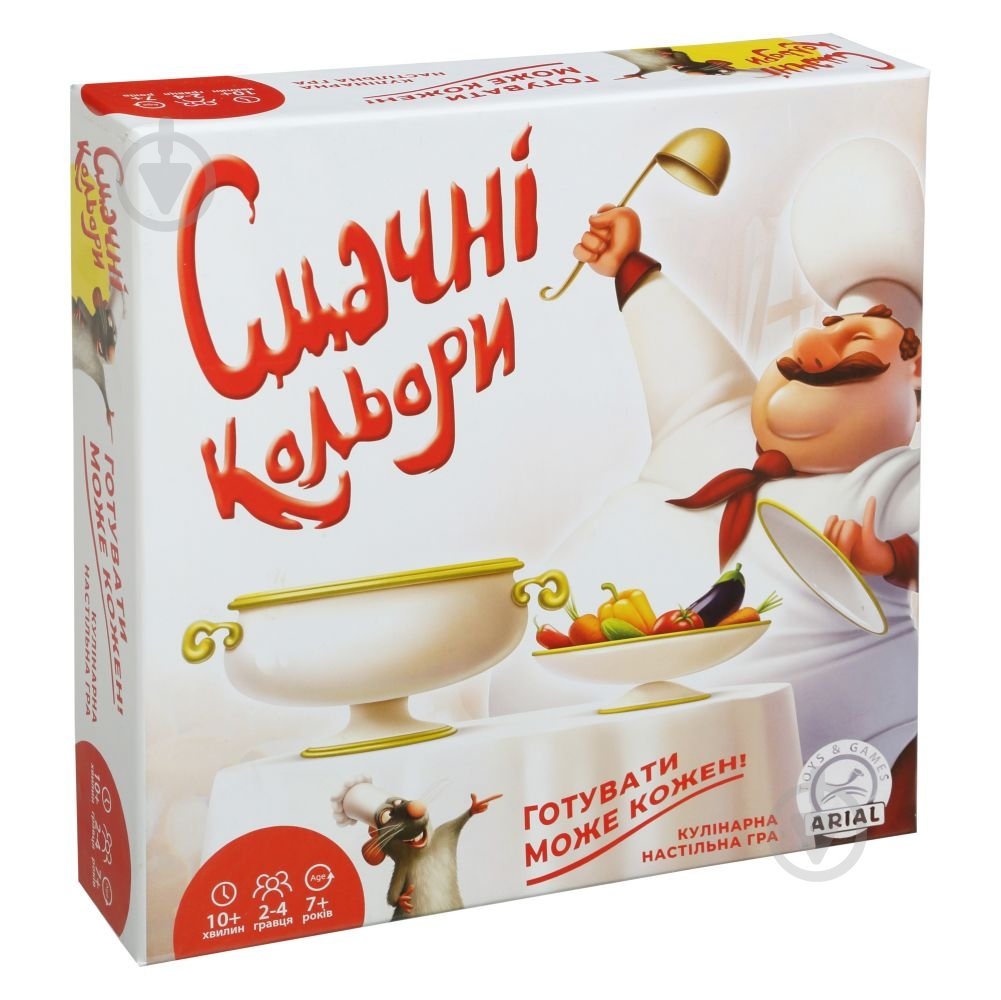 Игра настольная Arial Вкусные цвета 4820059910848 - фото 1