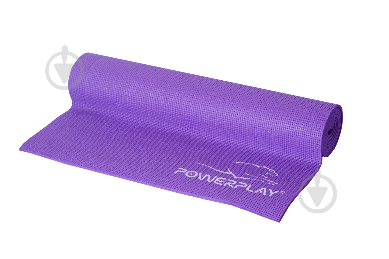 Коврик гимнастический PowerPlay 1830х610х6 мм PP_4010 фиолетовый - фото 2 Коврик гимнастический PowerPlay 1830х610х6 мм PP_4010 фиолетовый - фото 2