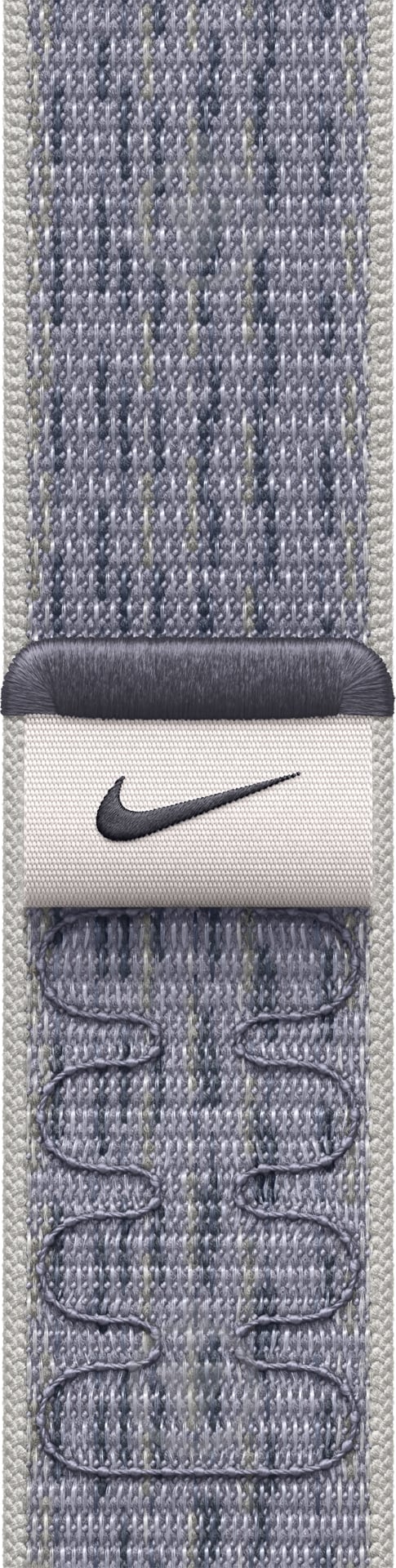 Ремешок Apple 40mm Grey/Blue Nike Sport Loop (MC1G4ZM/A) - фото 2