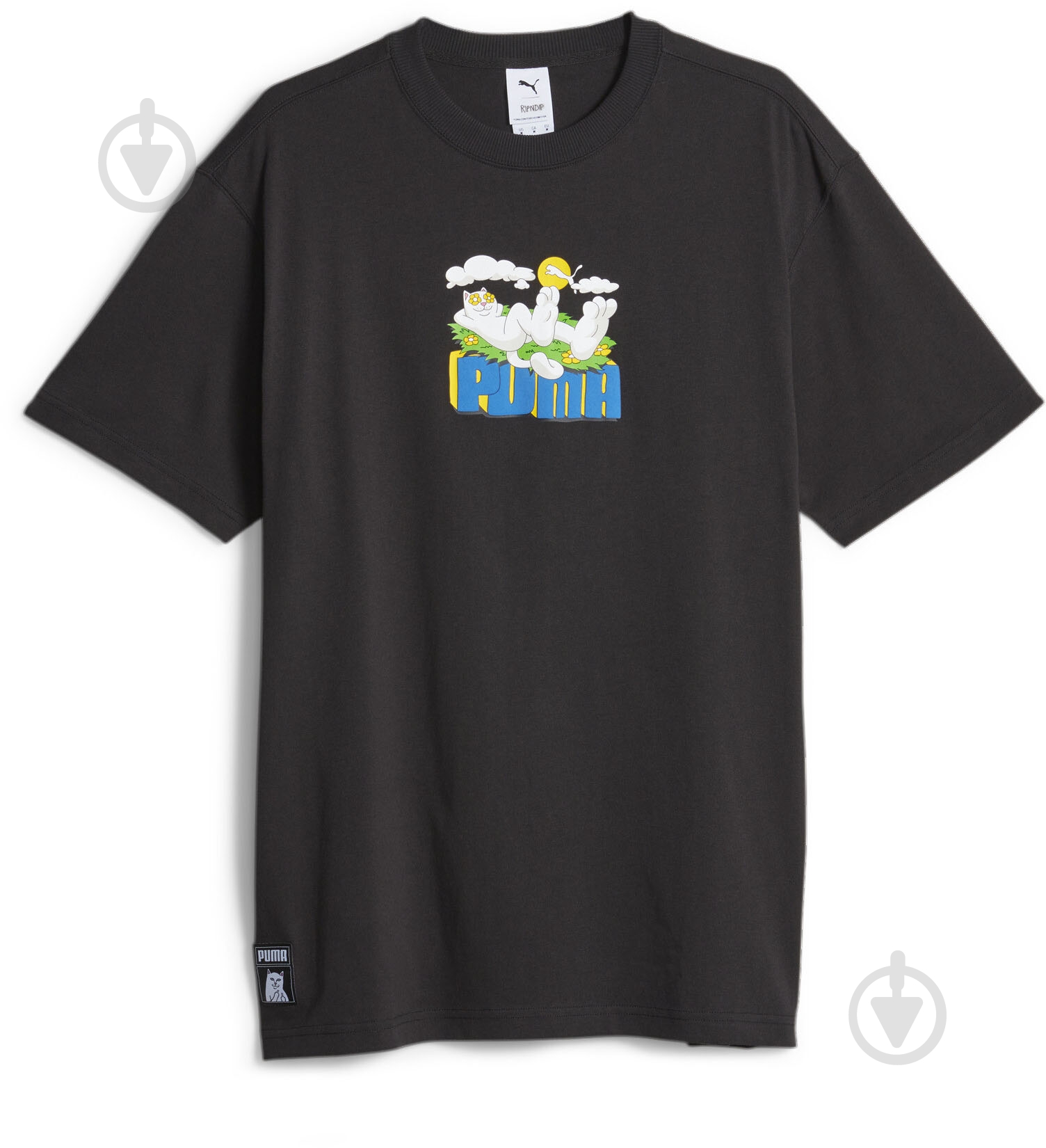 Футболка Puma PUMA X RIPNDIP GRAPHIC TEE 62219601 р.2XL черный - фото 1