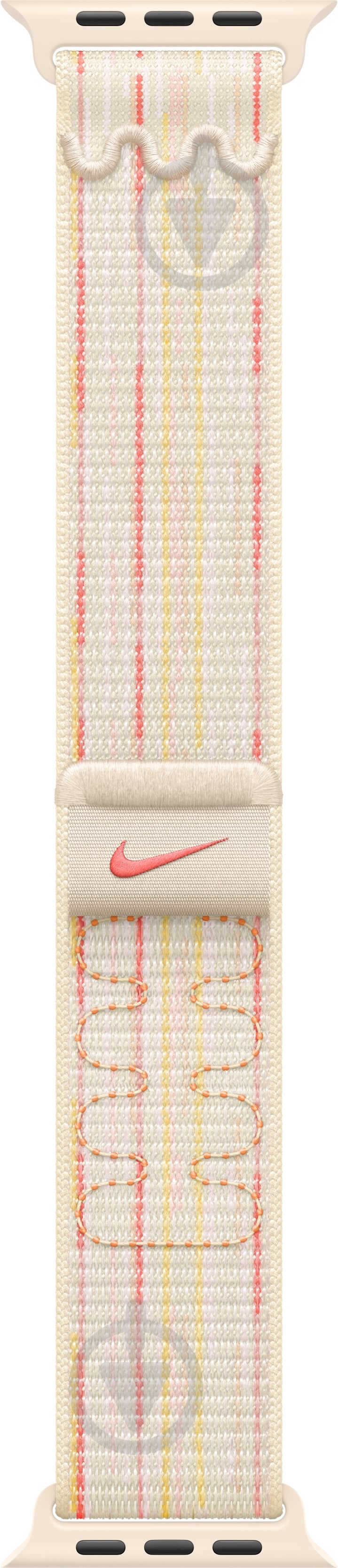 Ремешок Apple 40mm Starlight/Pink Nike Sport Loop (MC1Q4ZM/A) - фото 1
