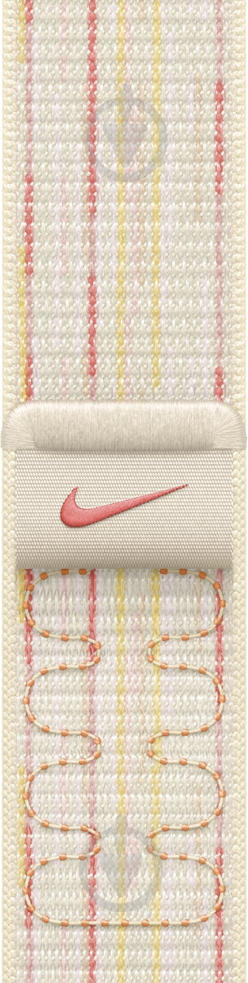 Ремешок Apple 40mm Starlight/Pink Nike Sport Loop (MC1Q4ZM/A) - фото 2