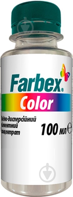 Колорант Farbex Color черный 100 мл - фото 1