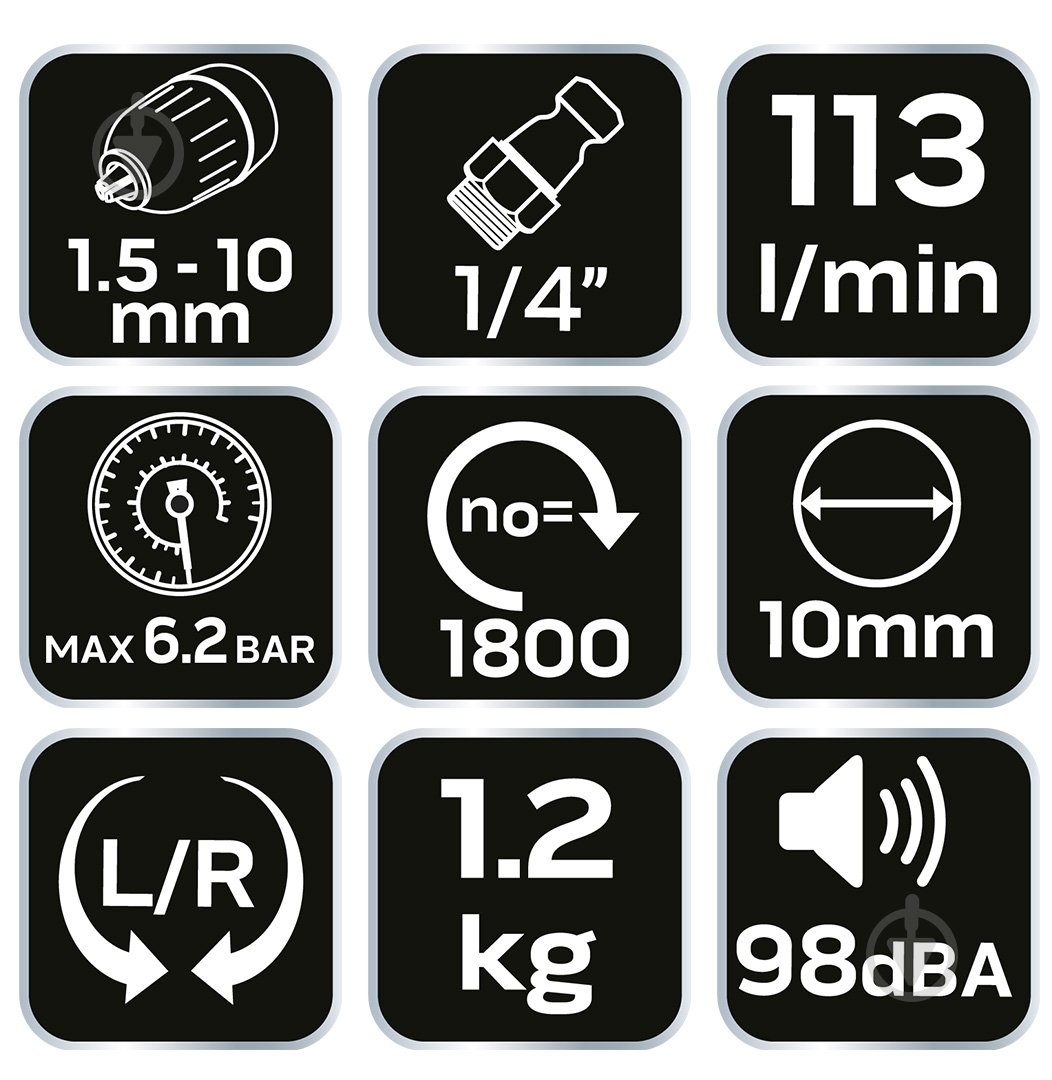 Пневмодриль NEO tools 14-026 - фото 10