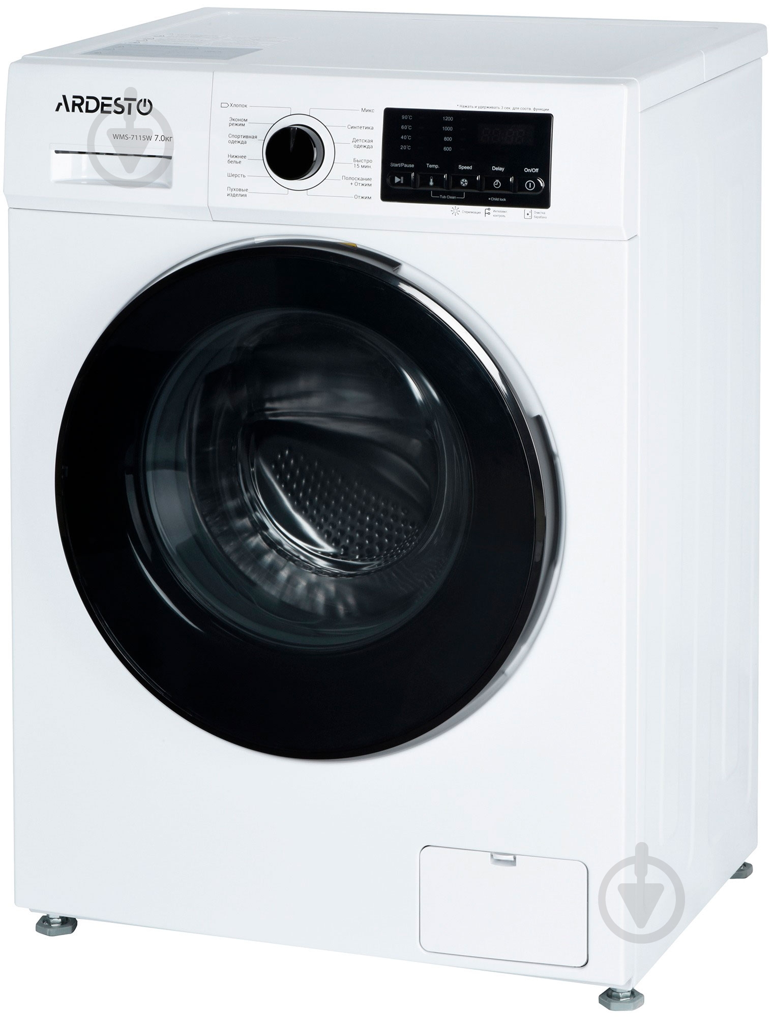 Стиральная машина ARDESTO WMS-7115W BLACK MARS - фото 2