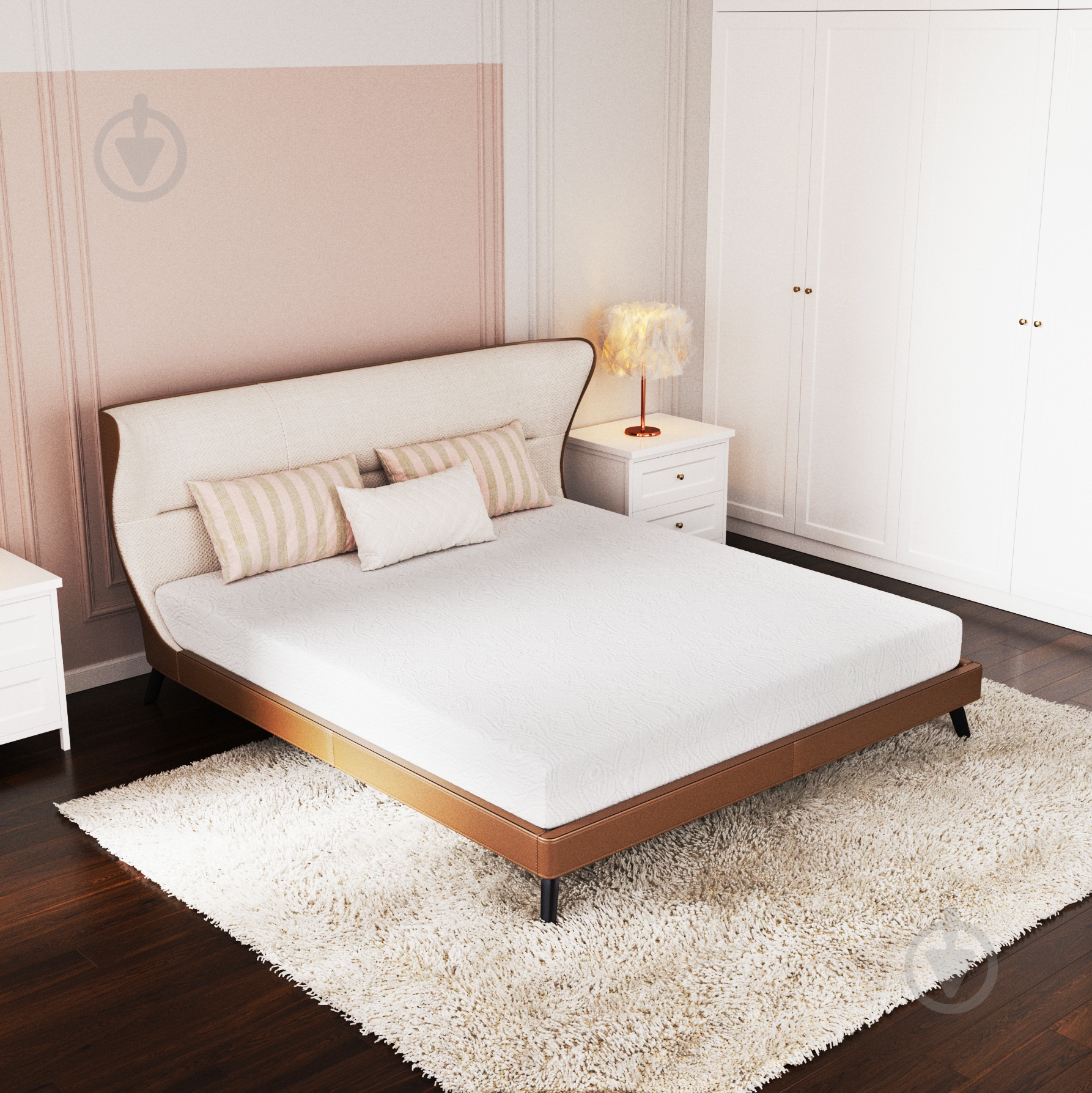 Матрац ортопедичний Zephyr Lazy Sufle Highfoam 160x200 см - фото 6