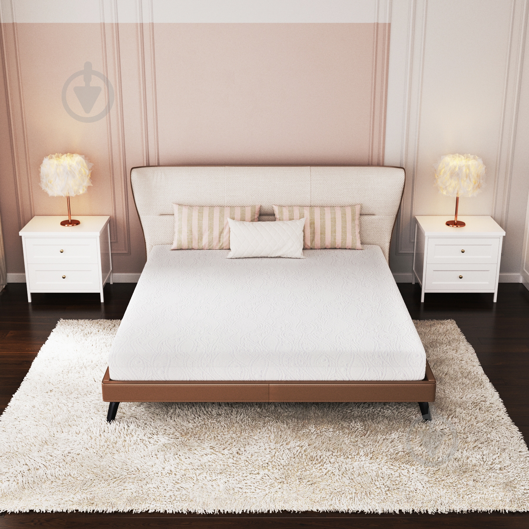 Матрац ортопедичний Zephyr Lazy Sufle Highfoam 160x200 см - фото 5