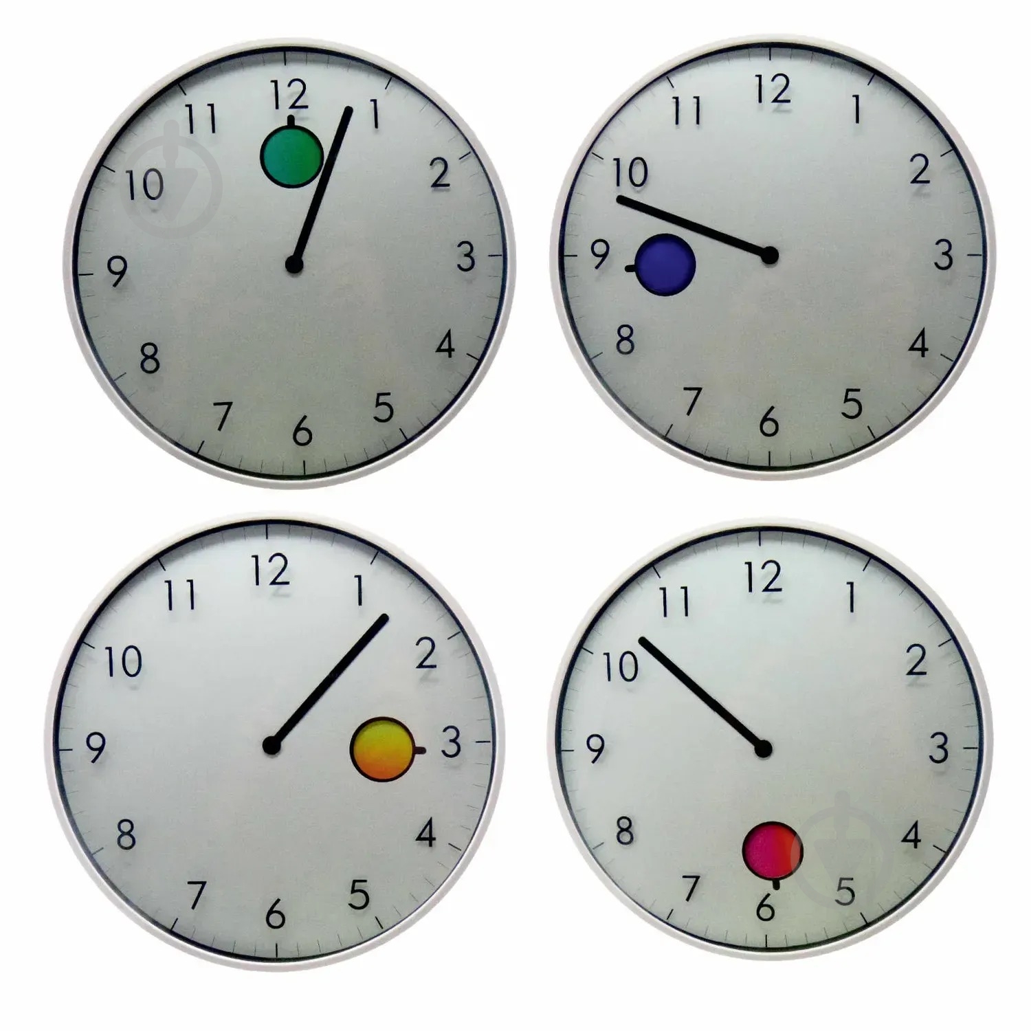 Часы настенные White (WT7630) Technoline - фото 2