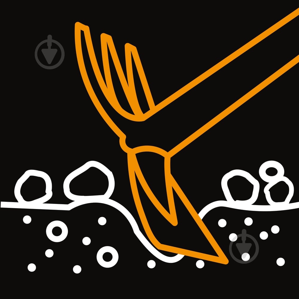 Сапка-граблі Fiskars посадкова SOLID - фото 6 Сапка-граблі Fiskars посадкова SOLID - фото 6