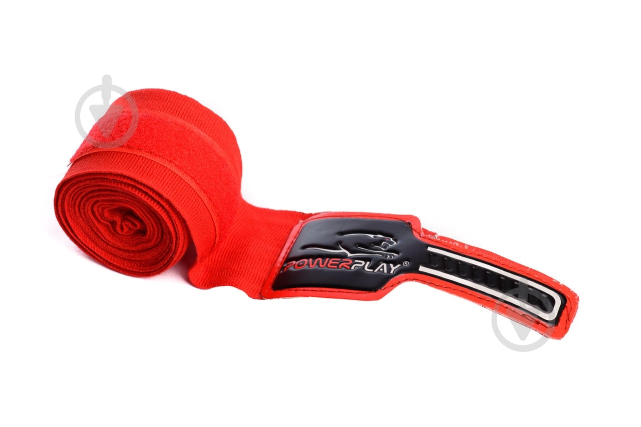 Боксерські бинти PowerPlay уні. червоні 400 см PP_3046_Red - фото 9 Боксерські бинти PowerPlay уні. червоні 400 см PP_3046_Red - фото 9