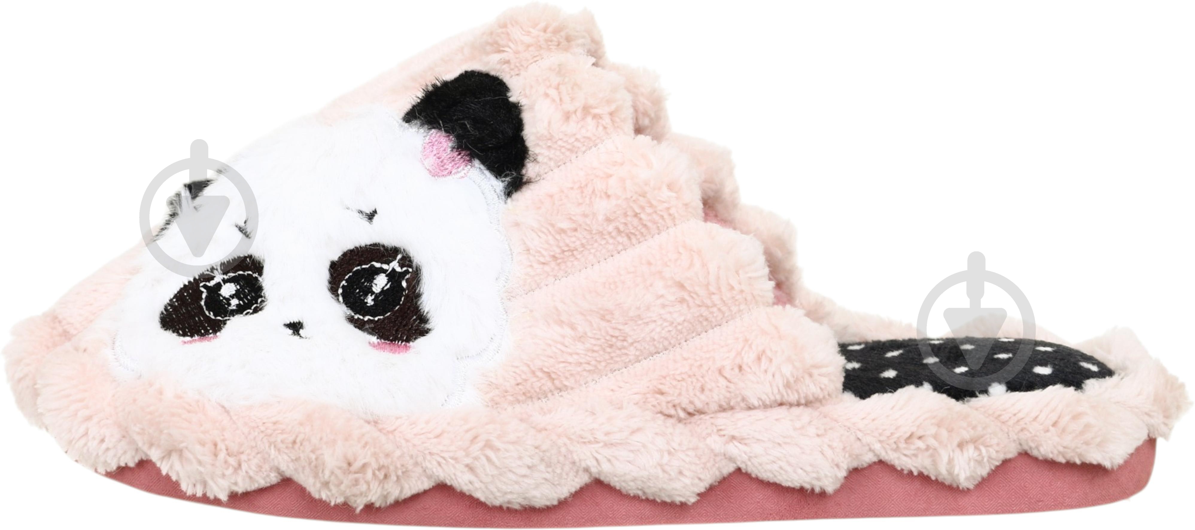 Тапки домашние HW Панда р.32 бежевый - фото 10