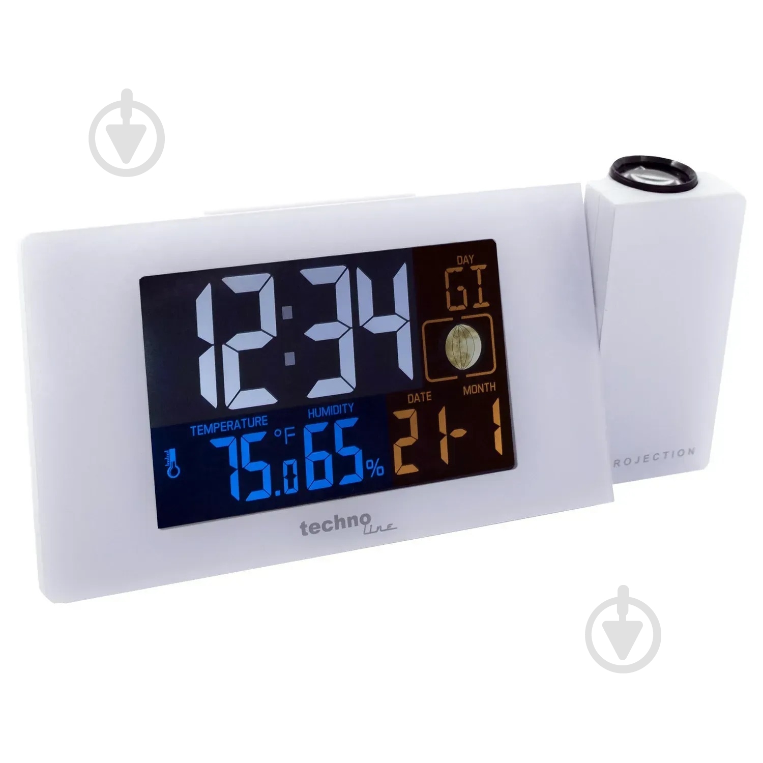 Часы проекционные Technoline White (WT537) - фото 3 Часы проекционные Technoline White (WT537) - фото 3