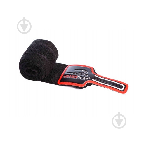 Боксерские бинты PowerPlay уни. черные 400 см PP_3046_Black - фото 4