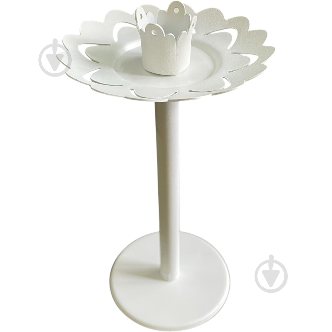 Свічник-трансформер 6 в 1 №1 18 см білий - фото 1 Свічник-трансформер 6 в 1 №1 18 см білий - фото 1