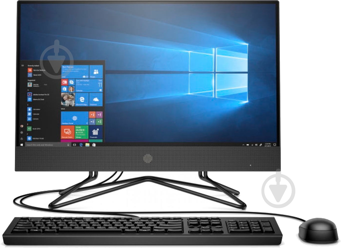 Моноблок HP 205 G4 AiO 21,5" (9US07EA) black - фото 1 Моноблок HP 205 G4 AiO 21,5" (9US07EA) black - фото 1