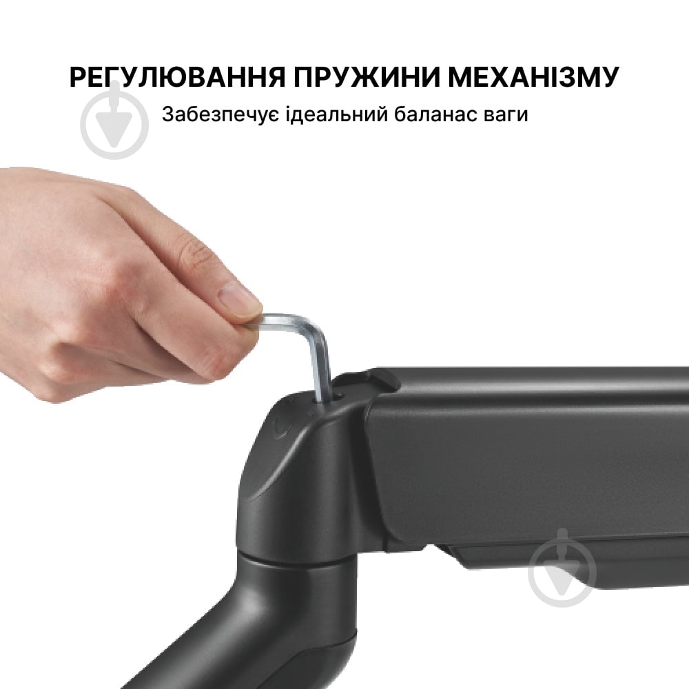 Кріплення для монітора OfficePro MA412B поворотно-похилі 17"-32" чорний - фото 10