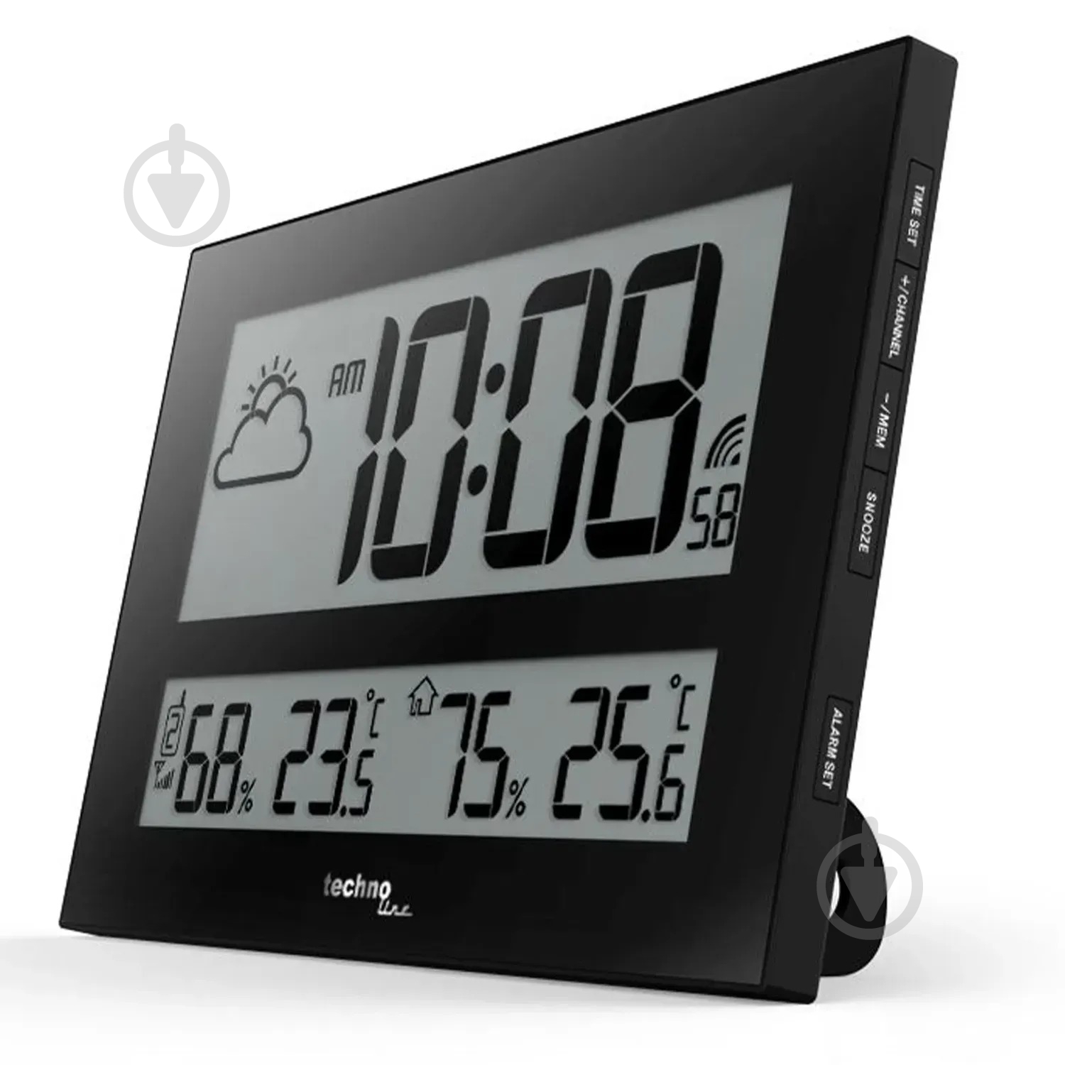 Годинник настінний Black (WS8011) Technoline - фото 3 Годинник настінний Black (WS8011) Technoline - фото 3