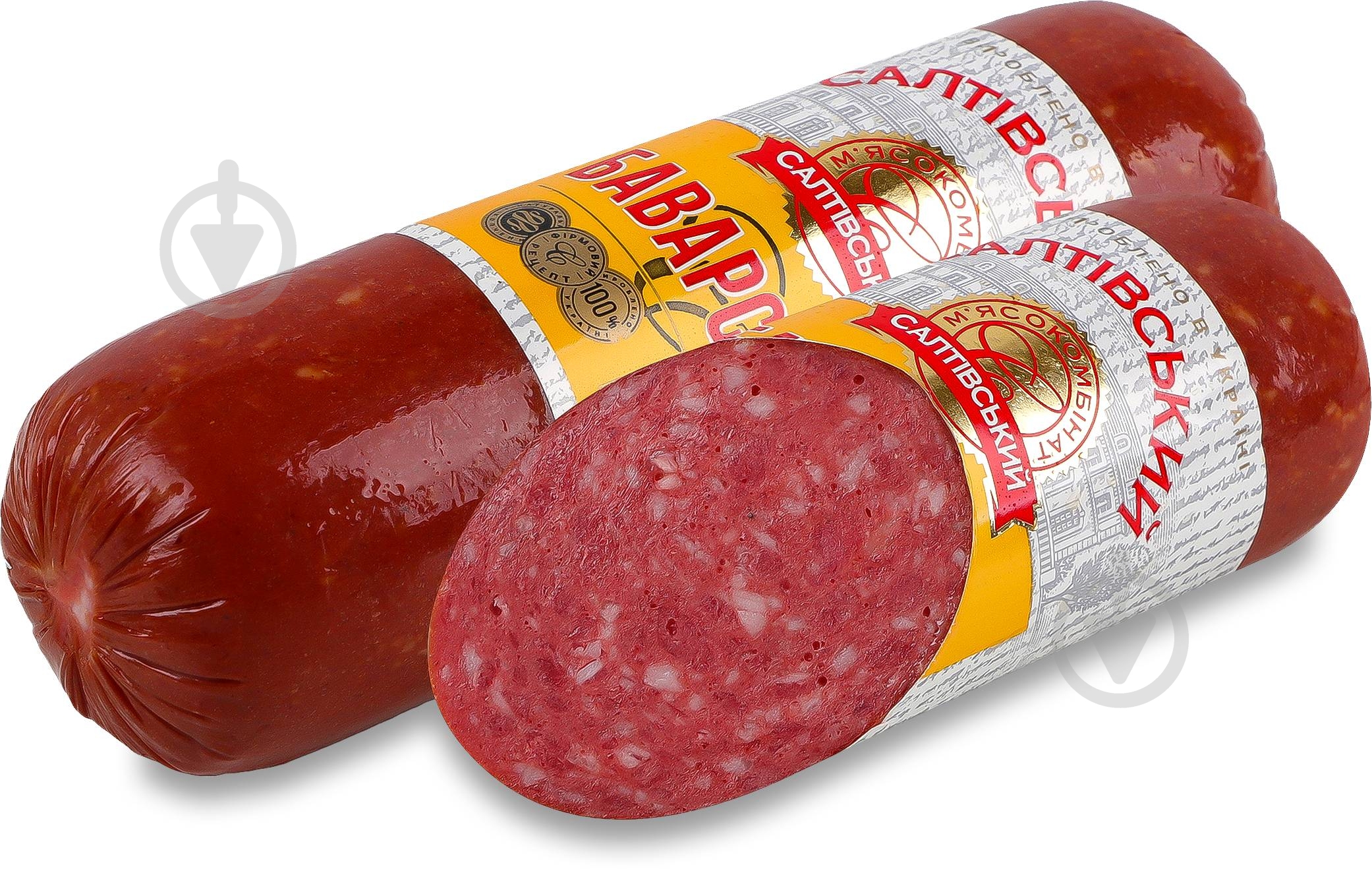 Ковбаса Україна Баварська н/к в/г 280г в/уп - фото 1