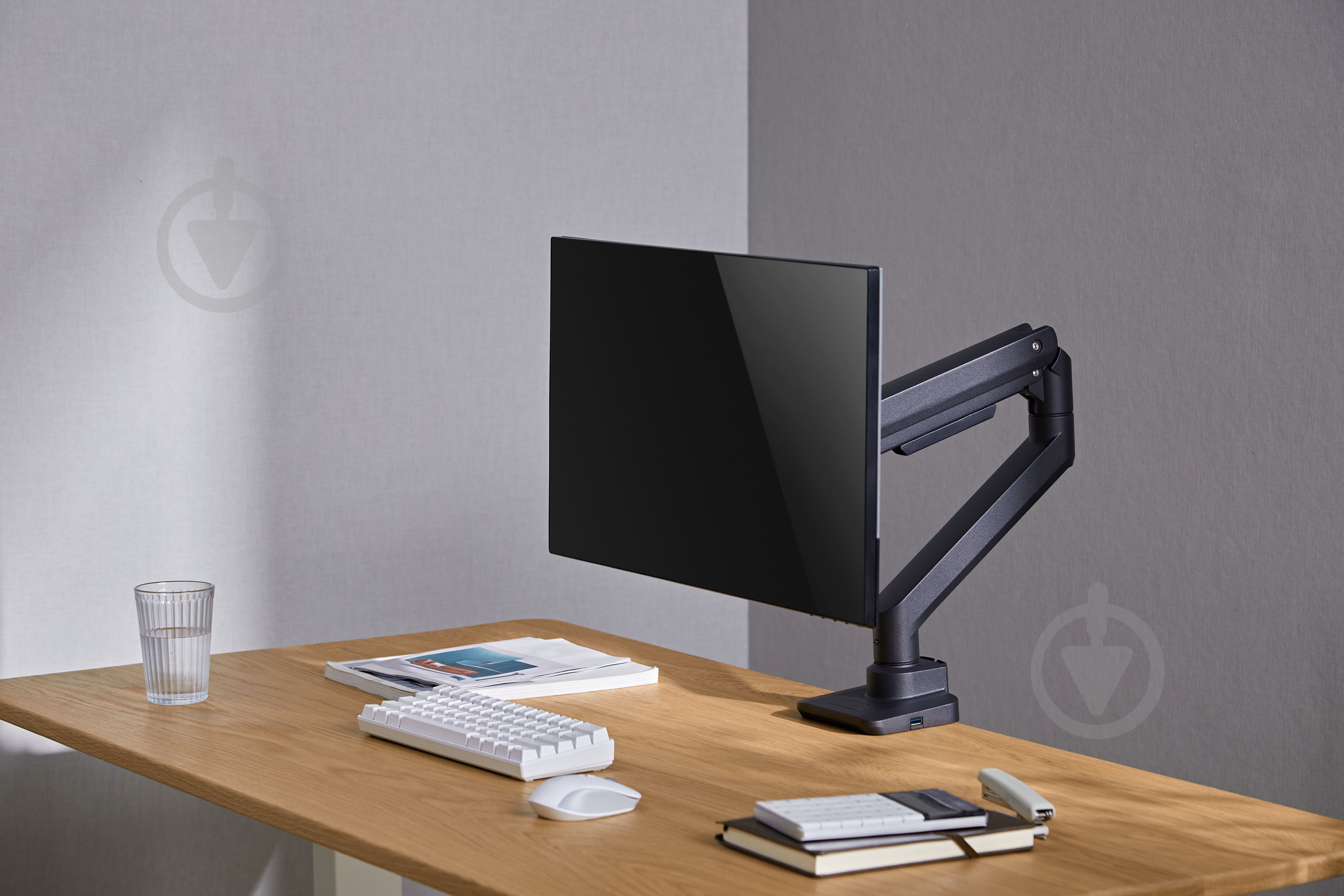 Крепление для монитора OfficePro MA801B поворотно-наклонные 17"-49" черный - фото 18