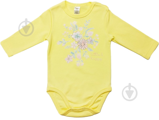 Боди для девочки Smil р.80 желтый 102503 - фото 1