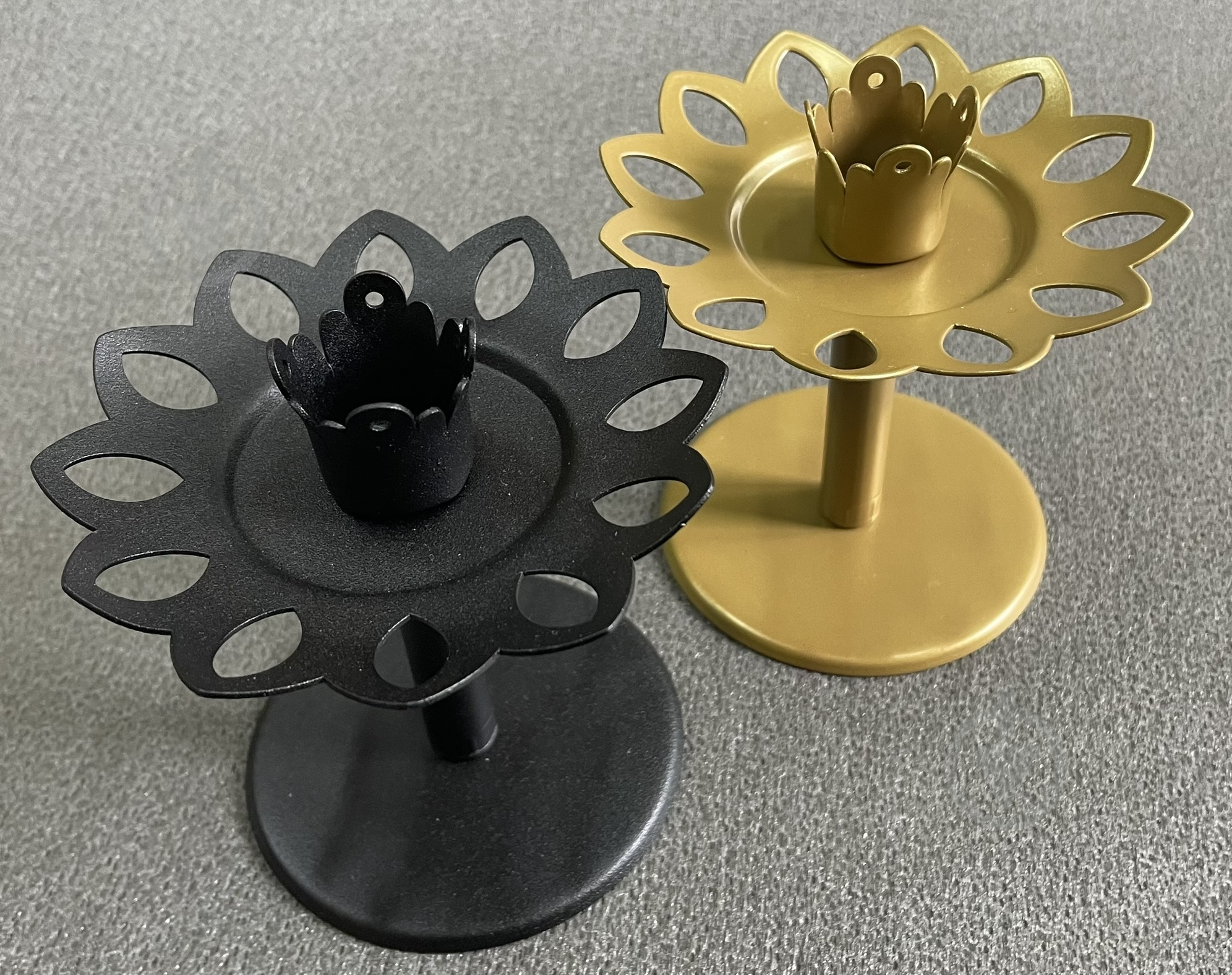 Подсвечник-трансформер 6 в 1 №5 10 см черный - фото 3 Подсвечник-трансформер 6 в 1 №5 10 см черный - фото 3