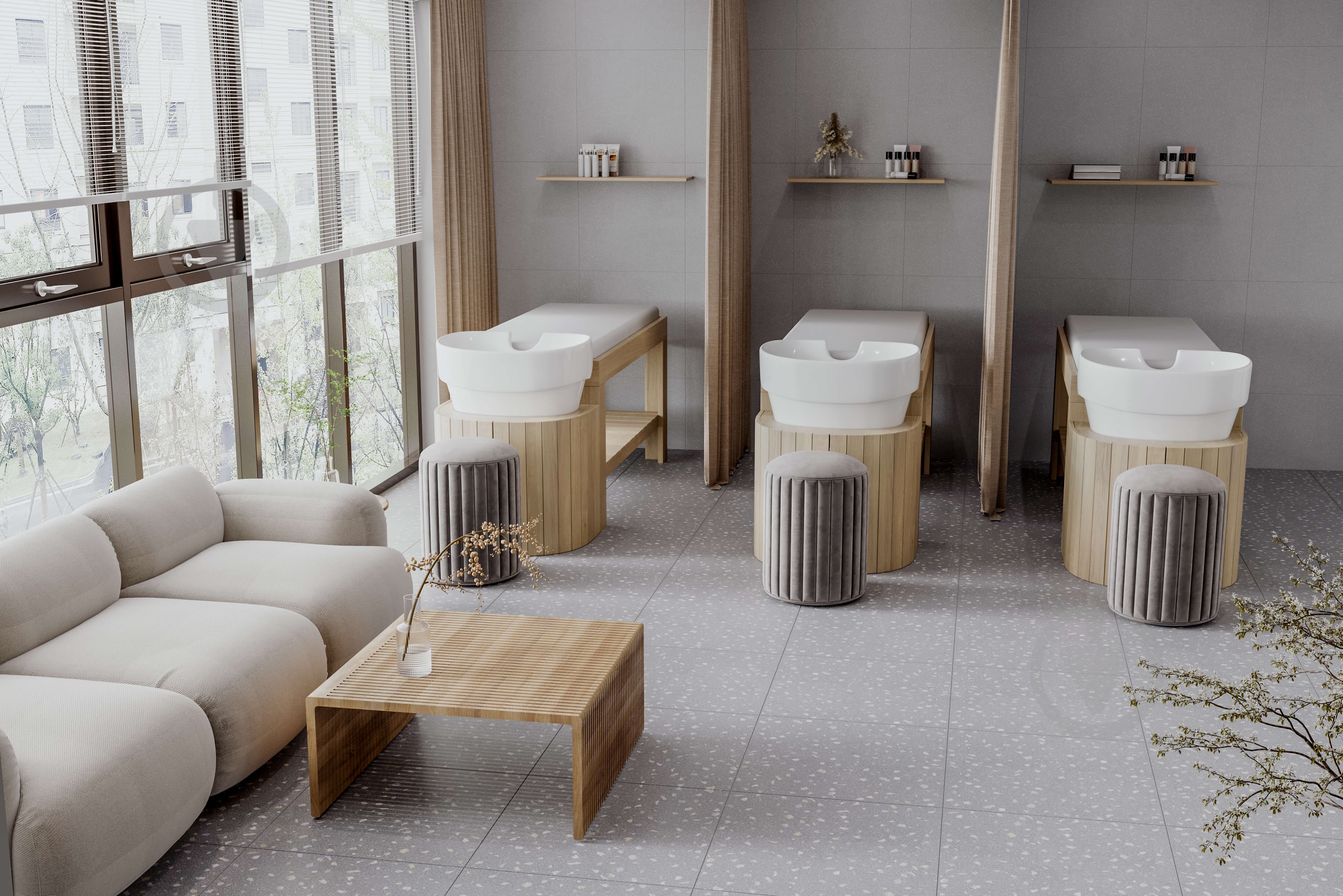 Плитка Golden Tile Joy terrazzo grey JO2530 60х60 см - фото 2 Плитка Golden Tile Joy terrazzo grey JO2530 60х60 см - фото 2