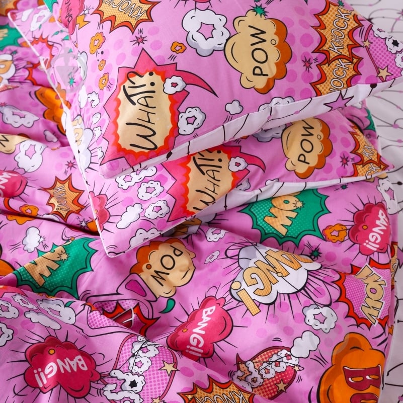 Наволочка Ranforce Elite 17-0512 Bombs pink 40x60 см мульти MirSon - фото 2 Наволочка Ranforce Elite 17-0512 Bombs pink 40x60 см мульти MirSon - фото 2