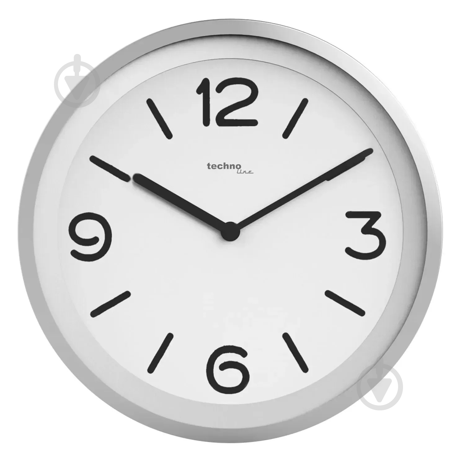 Часы настенные WT7400 Silver Technoline - фото 1