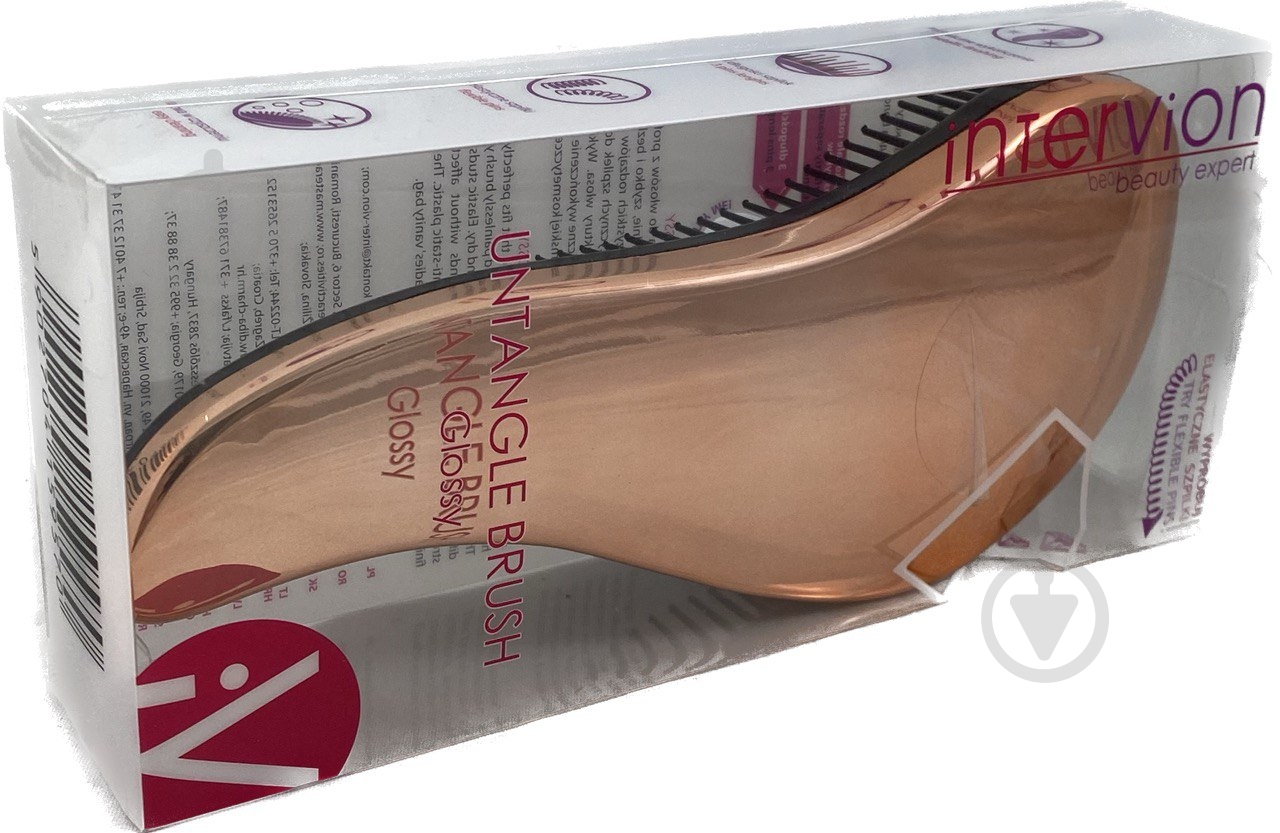 Щітка для волосся Beauty Look 415957 золото - фото 1