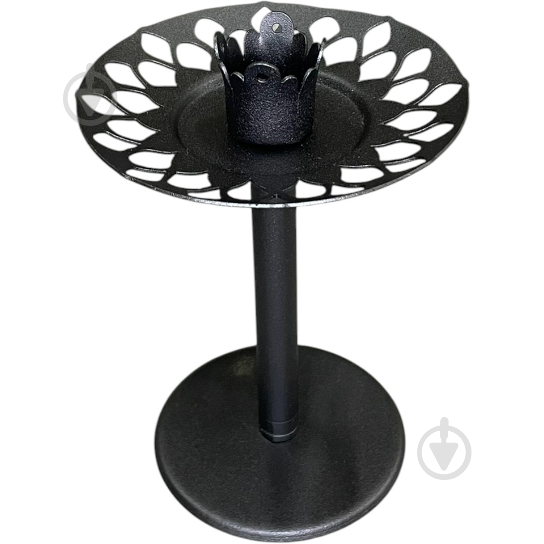 Подсвечник-трансформер "6 в 1" №4 14 см черный - фото 1