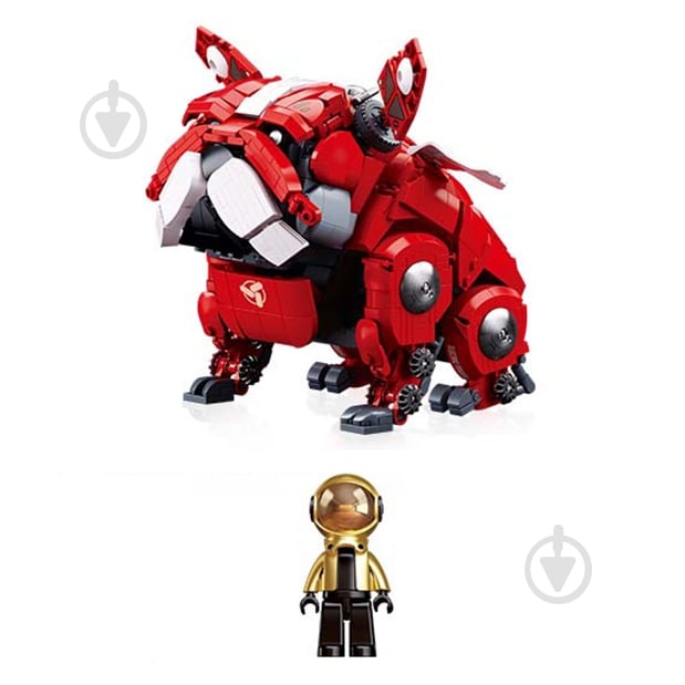 Конструктор Sluban Робот-бульдог 890 деталей M38-B1112A - фото 1