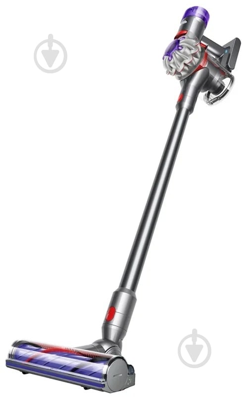 Пилосос Dyson SV25 V8 Absolute (446969-01) silver/nickel - фото 1 Пилосос Dyson SV25 V8 Absolute (446969-01) silver/nickel - фото 1