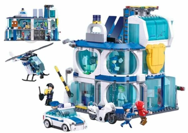 Конструктор Sluban полицейский видел 686 деталей M38-B1220 - фото 1 Конструктор Sluban полицейский видел 686 деталей M38-B1220 - фото 1