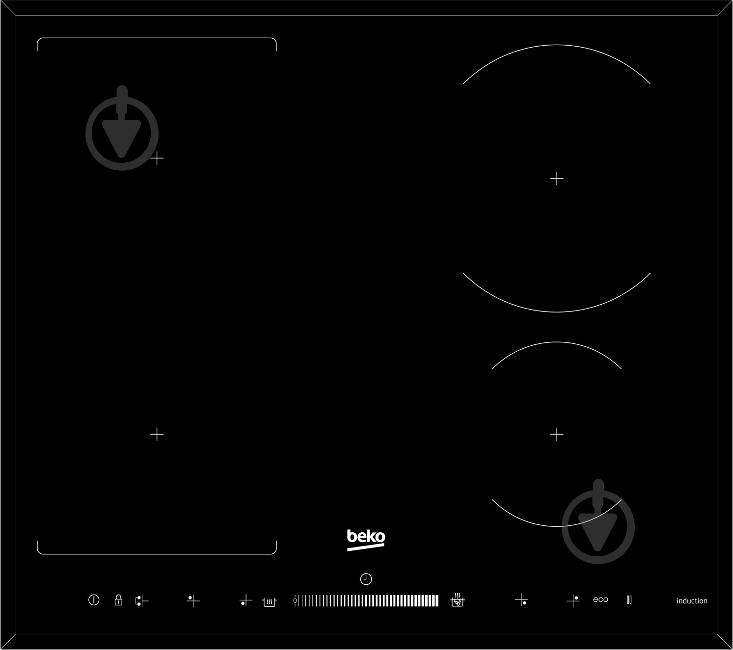 Варочная поверхность индукционная Beko HII64505FHT - фото 1