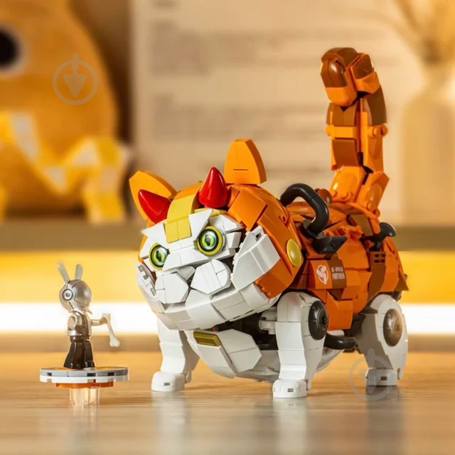 Конструктор Sluban Кот 900 деталей M38-P8018 - фото 2