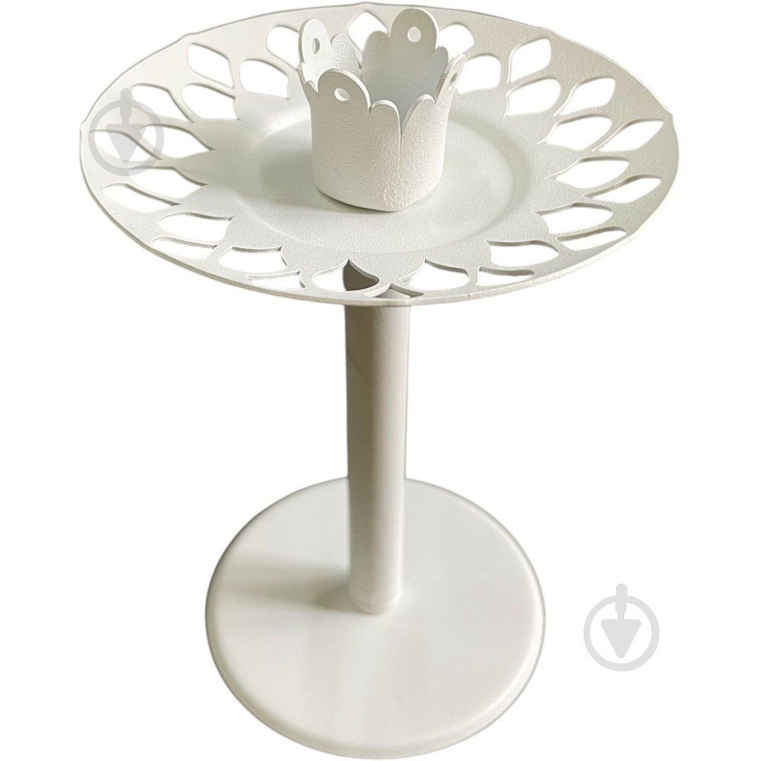 Свічник-трансформер 6 в 1 №4 14 см білий - фото 1 Свічник-трансформер 6 в 1 №4 14 см білий - фото 1