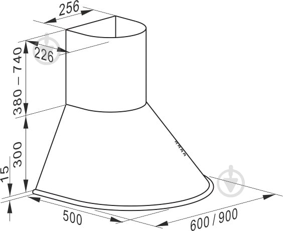 Вытяжка Kaiser A 6423 BE Eco - фото 8