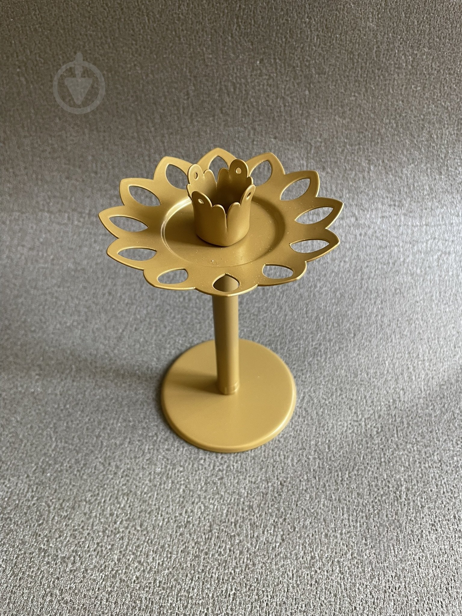 Подсвечник-трансформер "6 в 1" №5 10 см золотой - фото 2 Подсвечник-трансформер "6 в 1" №5 10 см золотой - фото 2