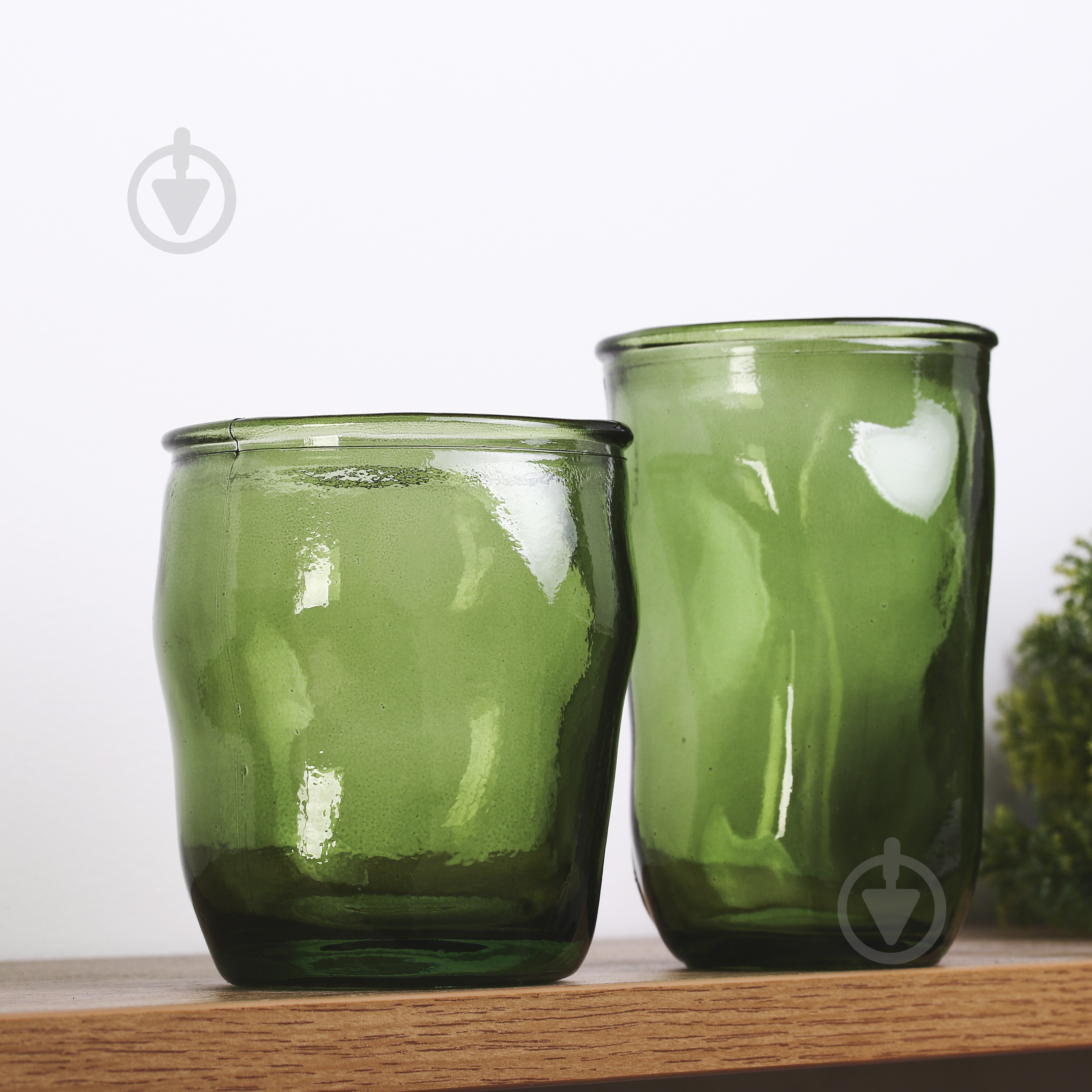 Склянка низька San Miguel Sac зелена 2368DB622 350 мл 1 шт. - фото 3