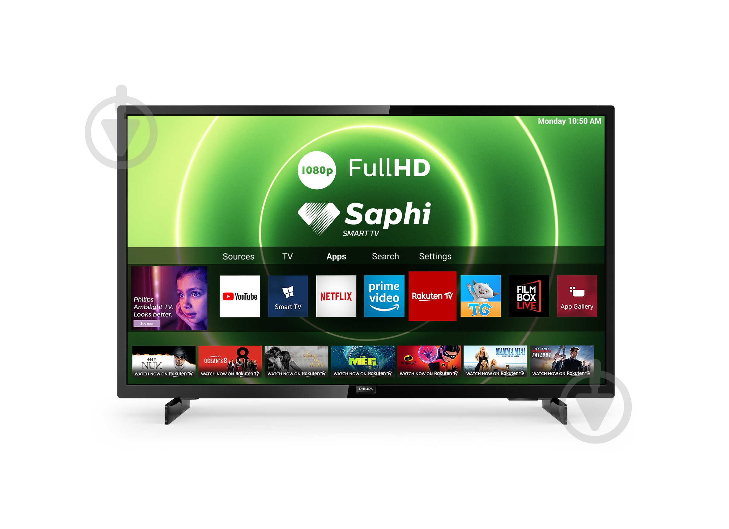 Телевізор Philips 32PFS6805/12 - фото 2