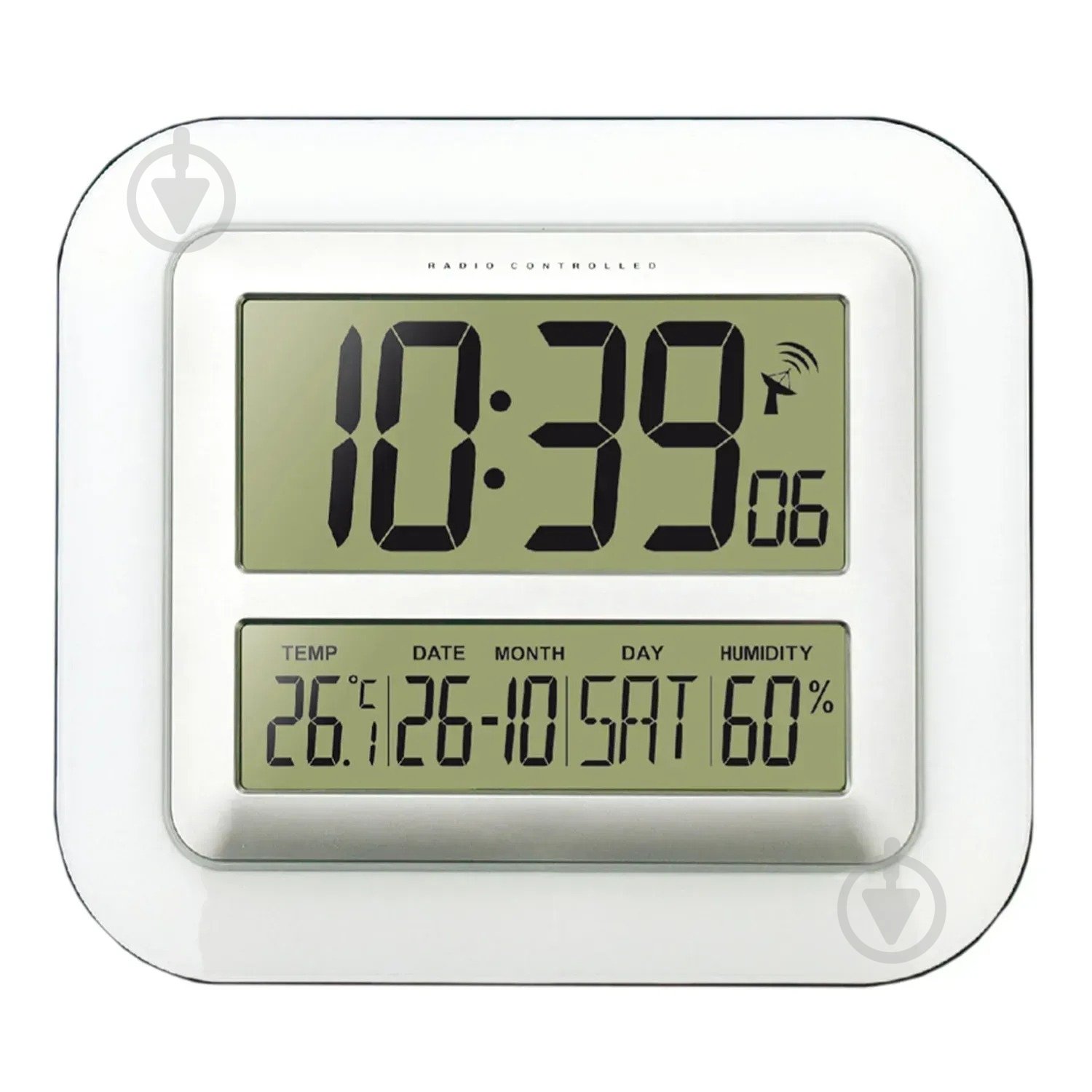 Годинник настінний WS8006 Silver Technoline - фото 1 Годинник настінний WS8006 Silver Technoline - фото 1