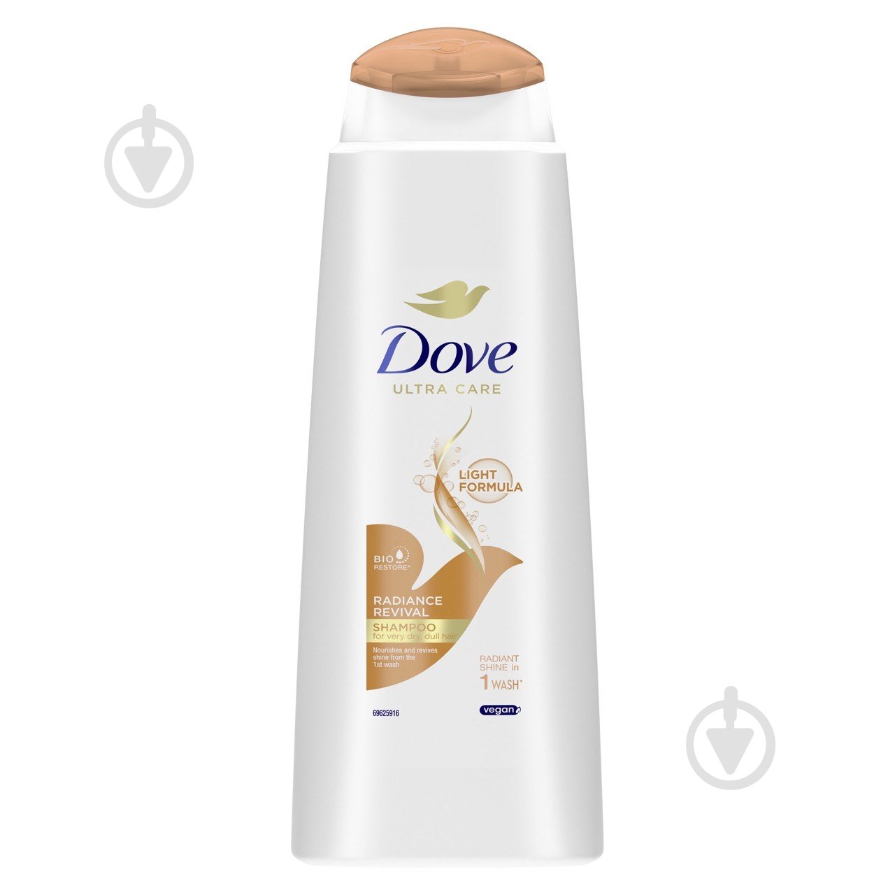 Шампунь Dove Сияющий блеск 400 мл - фото 1